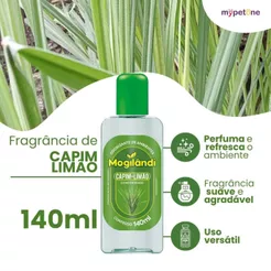 Óleo Odorizante de Ambientes Frescor Capim Limâo Mogilândi 140ml