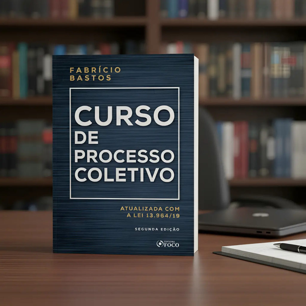 Livro Curso De Processo Coletivo Fabricio Bastos 2ª Edição Foco Jurídico Direito Concursos OAB Ação Civil Pública