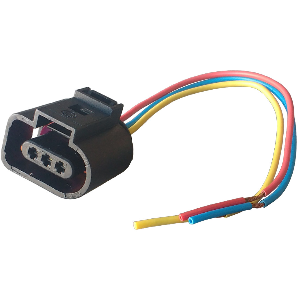 Conector Chicote P/ Pressostato Ar Condicionado Fox Spacefox Polo Golf Bora Passat Jetta Tiguan Touareg / AUDI A2 A3 A4
