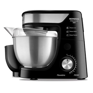 Batedeira Mondial Planetária Premium Bp-02p-b-ti Preto/Inox 110V/127V