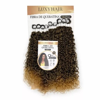 Aplique Cabelo Fibra de Queratina Luxy Hair – Daniela Cacheado e Natural Adere Creme em Oferta na Shopee