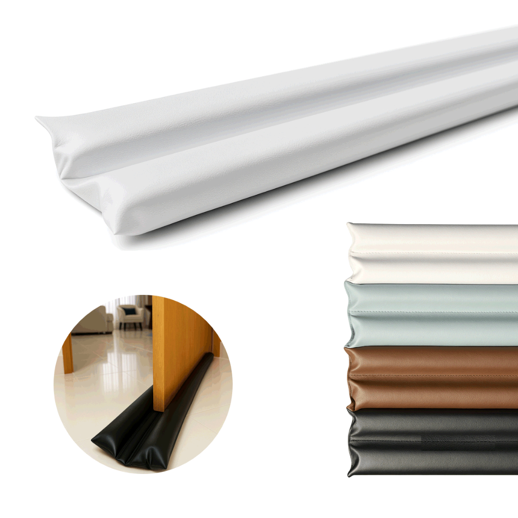 Veda Porta Rolinho Couro Sintético Impermeável | 4 Cores 70 80 90 100cm I Vento, poeira e insetos em Oferta na Shopee