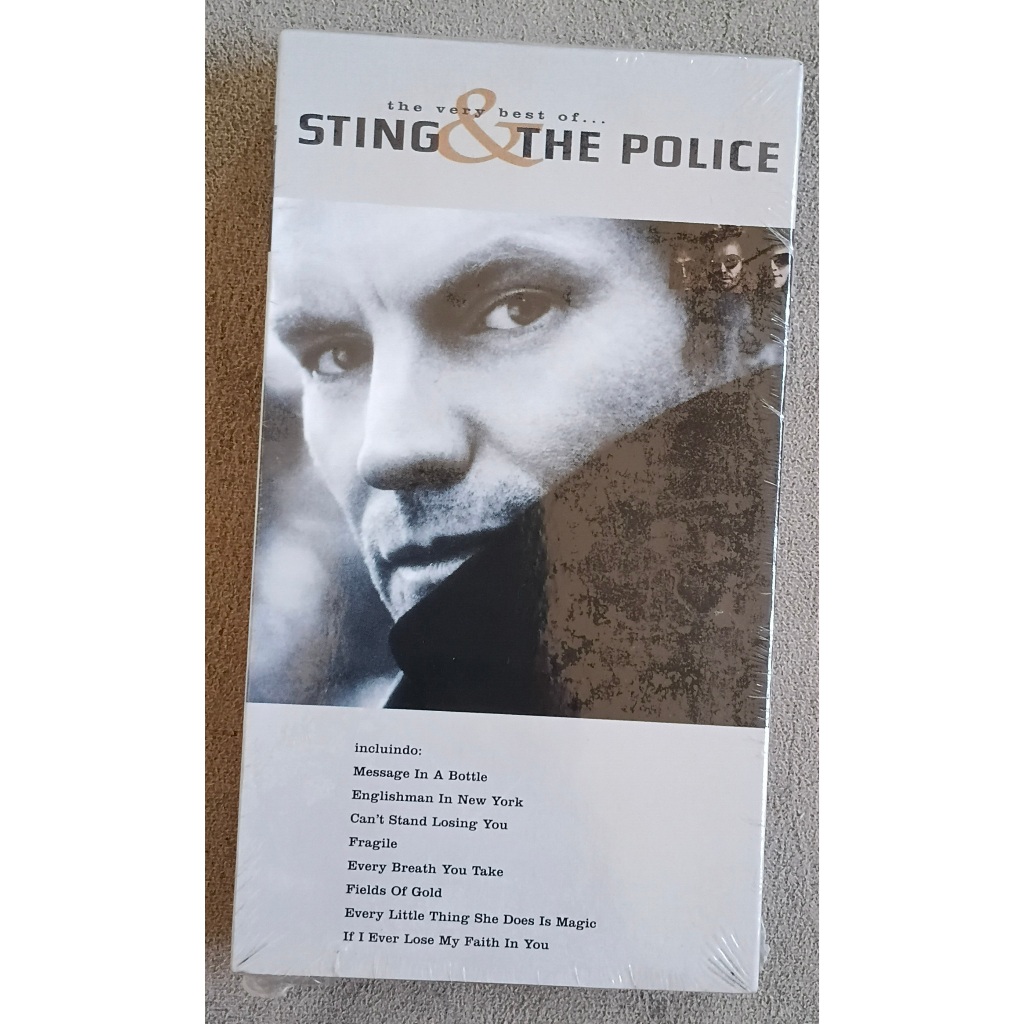 Fita VHS Sting & The Police The Very Best Of Lacrada 1997 Rock