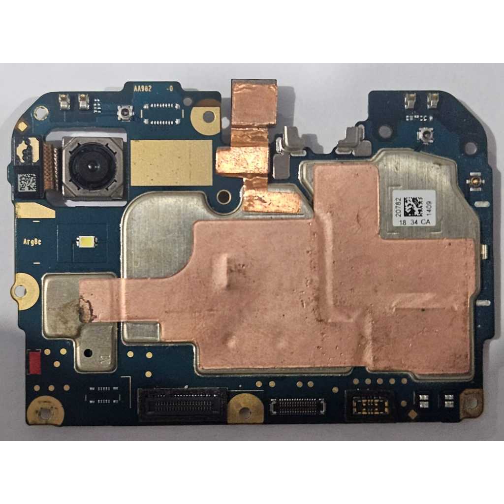 Kit Placa Mãe Realme C11 Com Defeito Sucata + Conjunto de Câmeras