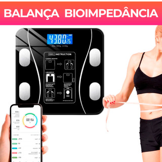 Balança Digital Medidora Corporal Bioimpedância até 180kg