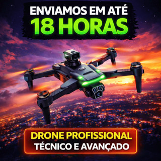 Drone S166 Profissional GPS 5GHz Brushless Câmera 4K com Sensores de Obstáculos e Longo Alcance