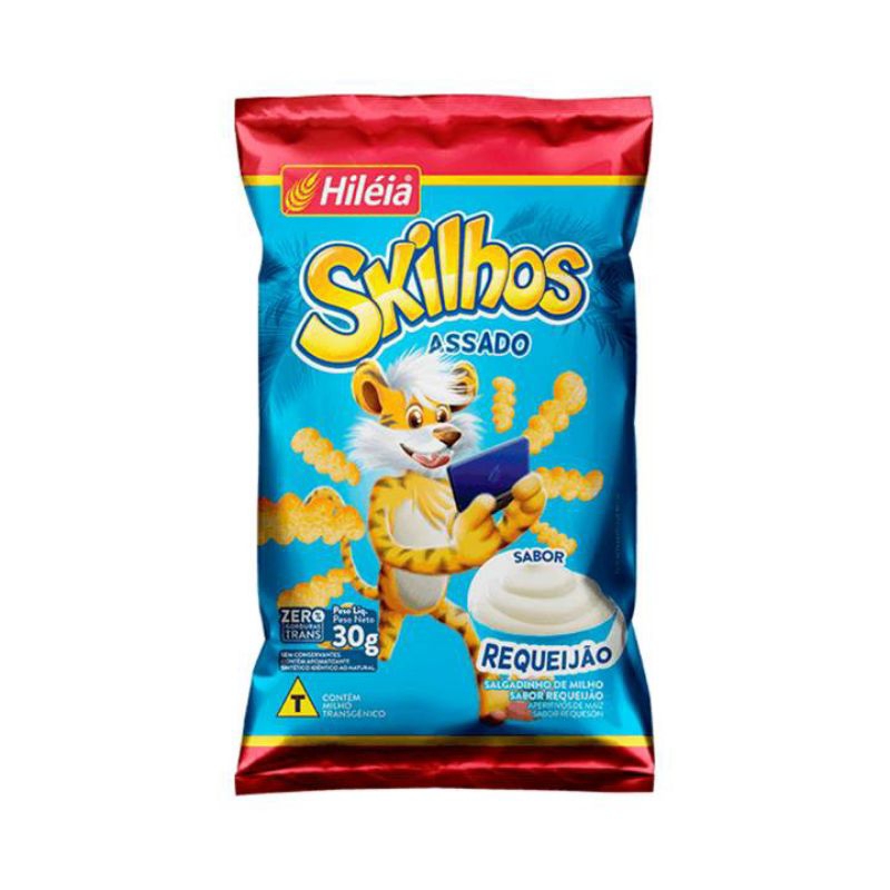 Skilhos assado Hiléia 30g CADA ( pacote 12 unidades)