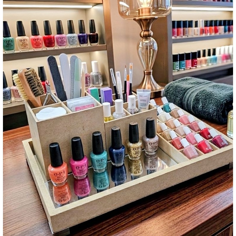 Caixa de MDF CRU mini máquina de costura 27X12X21 com gavetinha  organizador porta acessórios para costura artesanato