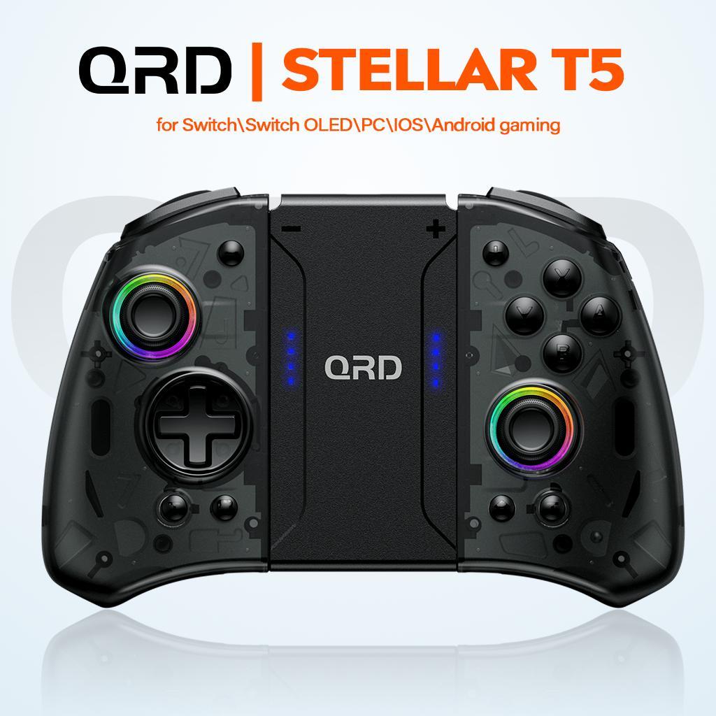 QRD T5 Controle Nintendo Switch Joy-Con Controller Gamepad Joystick Switch2 Switch OLED