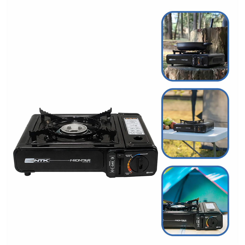 Fogareiro De Mesa Portátil Frontier Flex Com Maleta Nautika 127/220v