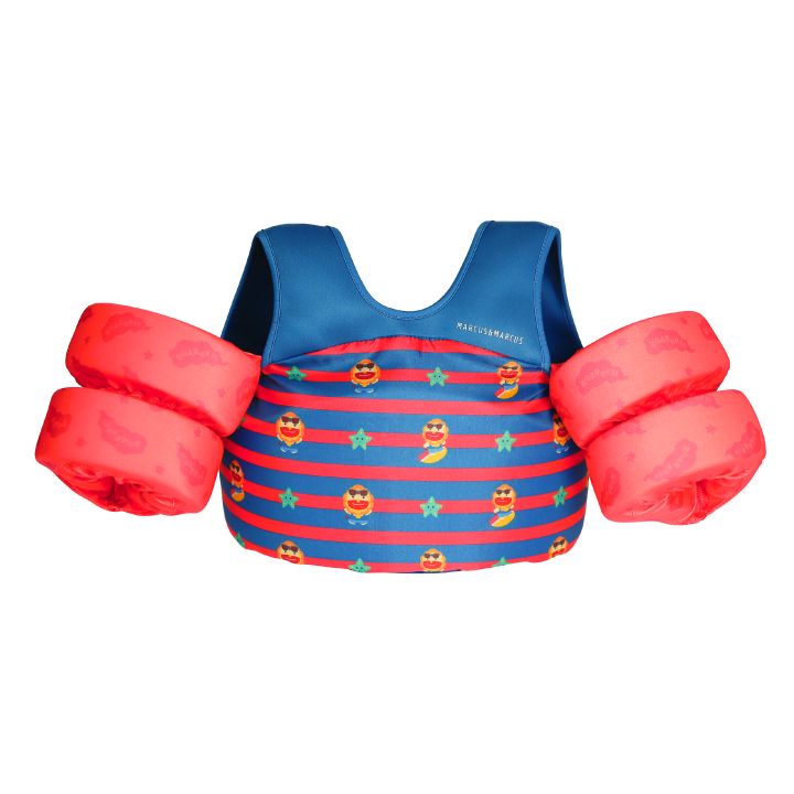 BOIA DE BRAÇO INFANTIL COM COLETE LEÃO MARCUS - 15-30KG DE 2-6 ANOS