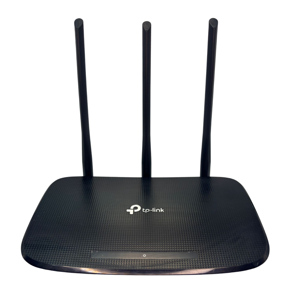 Lote Roteador Lan Fast Wireless TP-Link TL-WR940N 450Mbps Single Band Preto com fontes