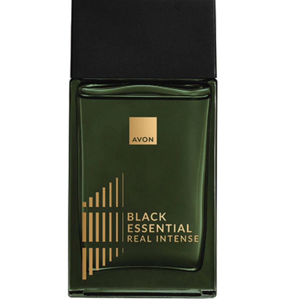 Avon Perfume Desodorante Colônia Black Essential Real Intense Masculino 100ml