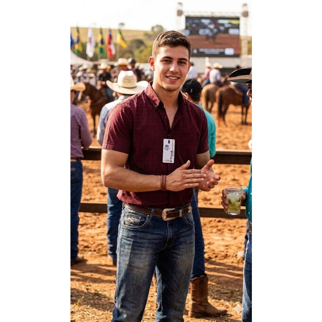 Camisa Xadrezinho Country Curta Festa Junina Quadrilha Pecuária Rodeio Vaquejada Cavalgada