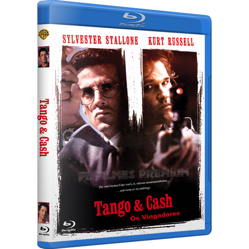 Tango & Cash - Os Vingadores - Blu-ray - Dublado - Sylvester Stalone