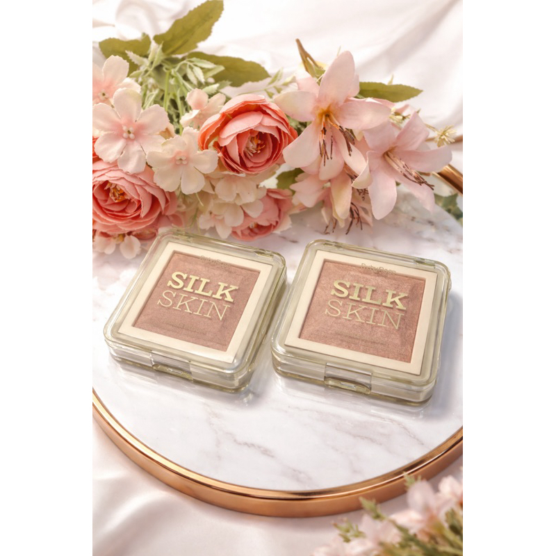 Blush Marble Bloom Ruby Rose Silk Skin - Blush Baked Mosaico 8g