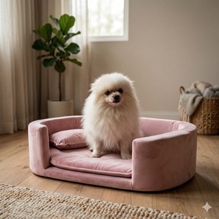 Cama Pet Caminha Confortável Luxo para Cachorros e Gatos.