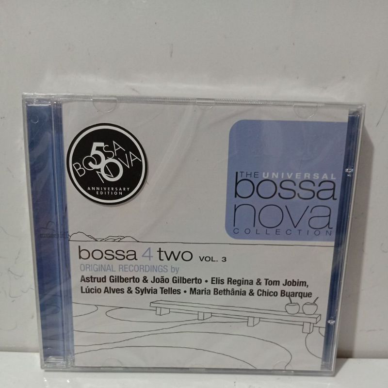 Cd Bossa 4 Two Vol.3 Astrud Gilberto e João Gilberto,Elis Regina e Tom Jobim... Lacrado de Fabrica Original
