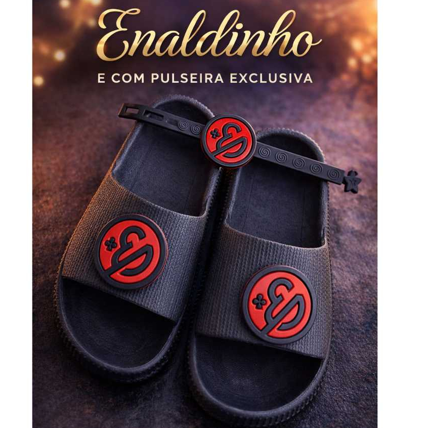 CHINELO NUVEM + PULSEIRA YOUTUBER ENALDINHO LANÇAMENTO ANNASE SHOES em Oferta na Shopee