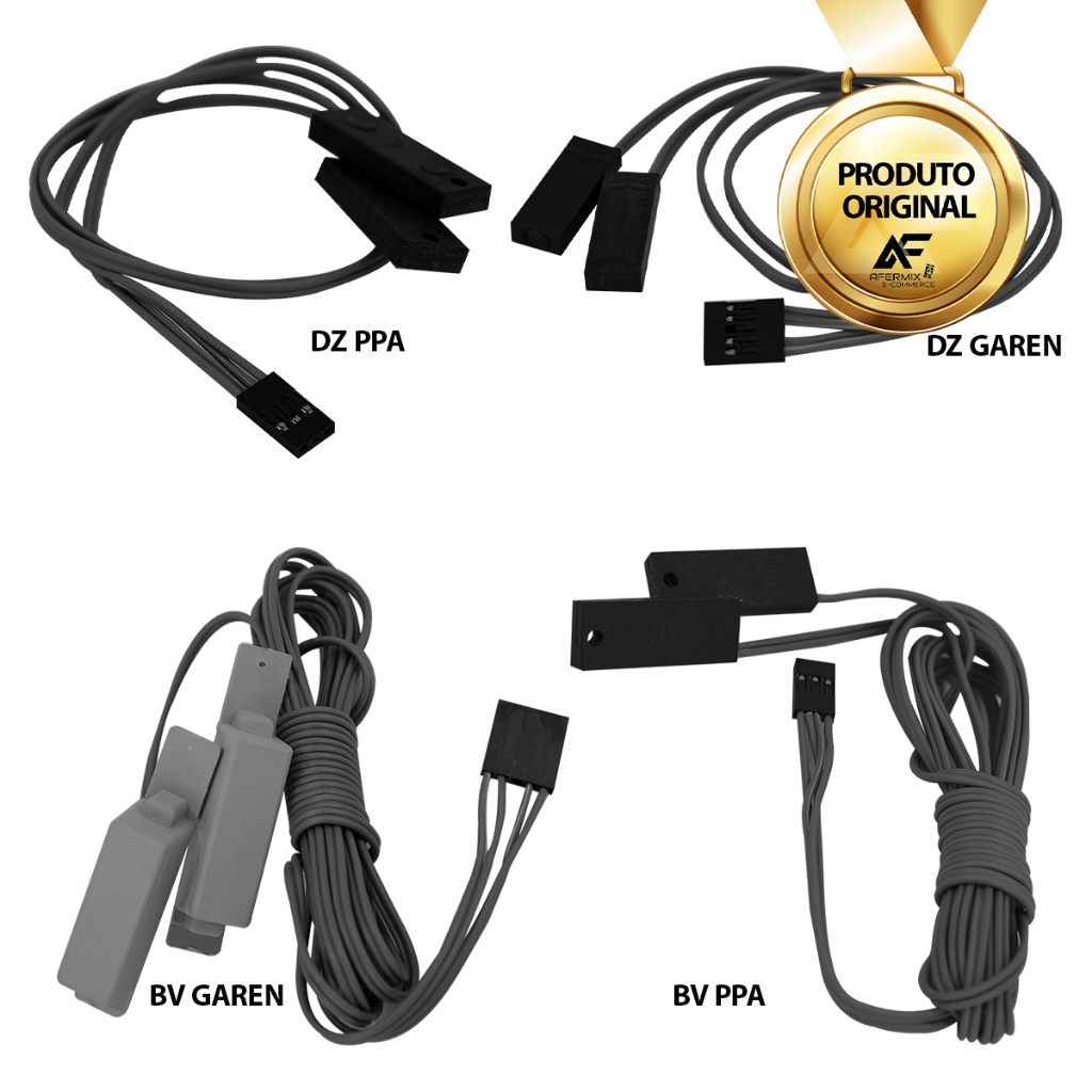 Sensor Reed Fim De Curso Compatível C/ Automatizadores PPA Garen Portão Eletrônico