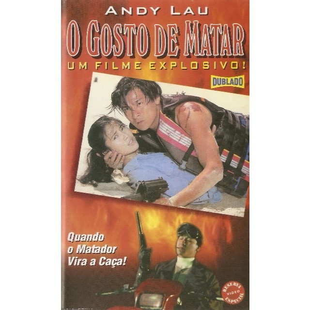 VHS/DVD O GOSTO DE MATAR (A Taste of Killing and Romance) Dublado/Andy Lau, Anita Yuen.