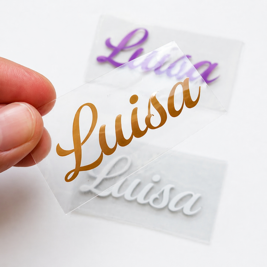 Nomes Adesivos Termocolantes Personalizados kits de 1/2/3/4/5/10/15