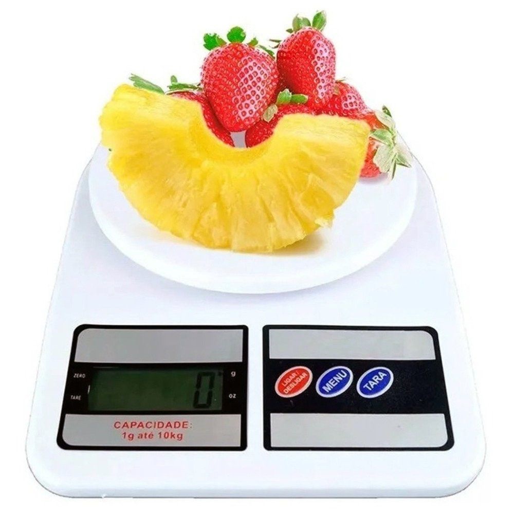 ⚖️ Balança Digital Cozinha 10kg Alta Precisão LCD Dieta Confeitaria Receitas Nutrição! ✨