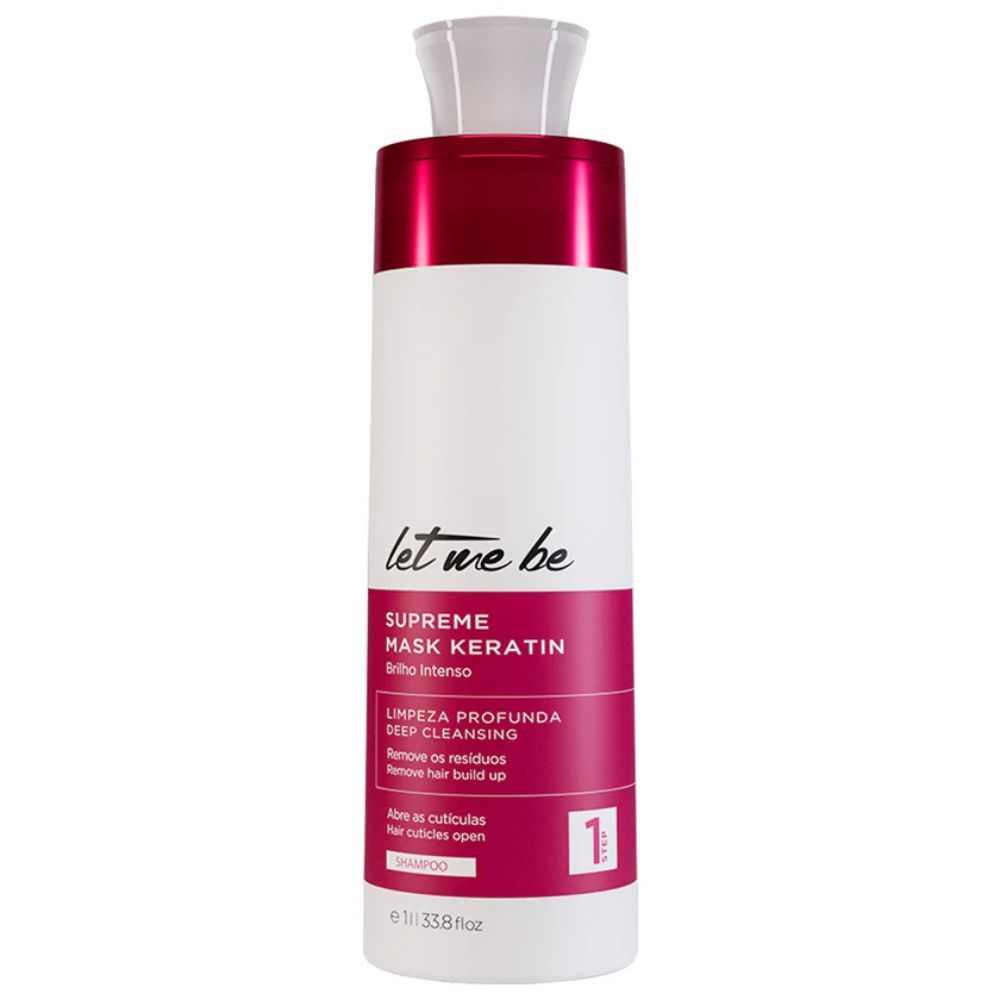 Shampoo Anti Residuo Supreme Keratin Let Me Be Passo 1 - 1l