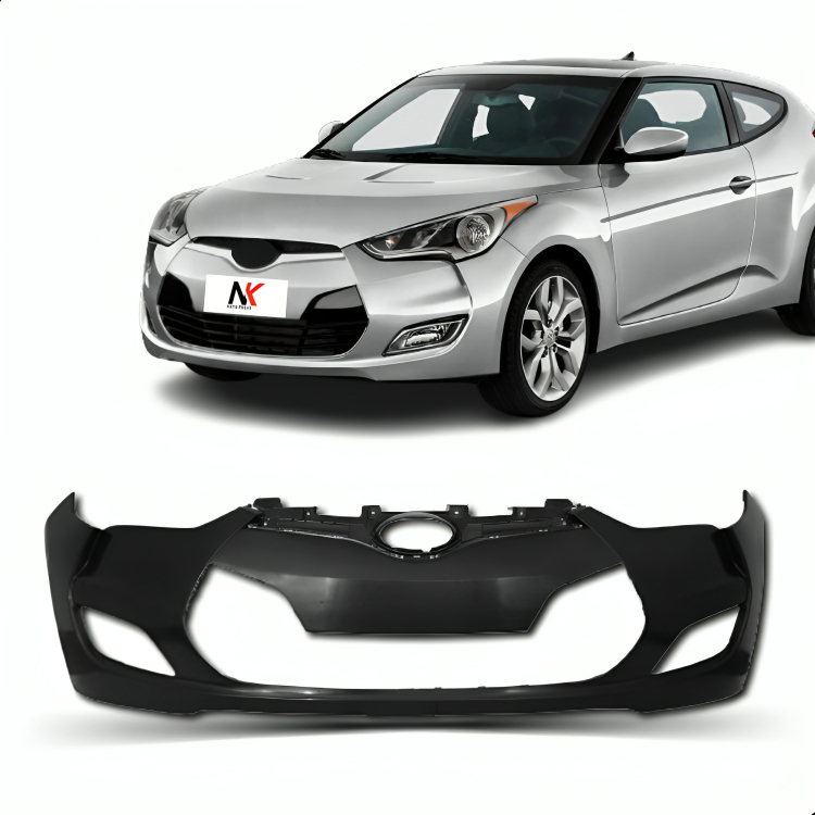 Parachoque Dianteiro Veloster 2012 2013 Com Furo 1ª Linha Novo