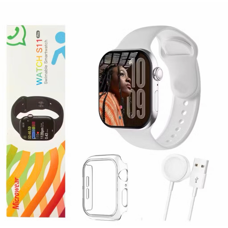 Smartwatch S11 PRO Serie11 47mm Lançamento 2026 Relógio Inteligente Tela AMOLED ChatGpt Microwear