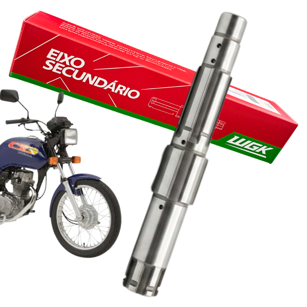 Eixo Secundário Pinhão Honda Cg Titan 125 1992 até 2008 - WGK