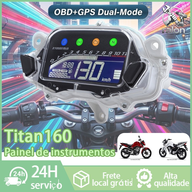 Painel Completo Moto Honda Titan160 Ex  2016 Á 2017 /Cg 160 Fan/Charge 160 2018 Á 2020