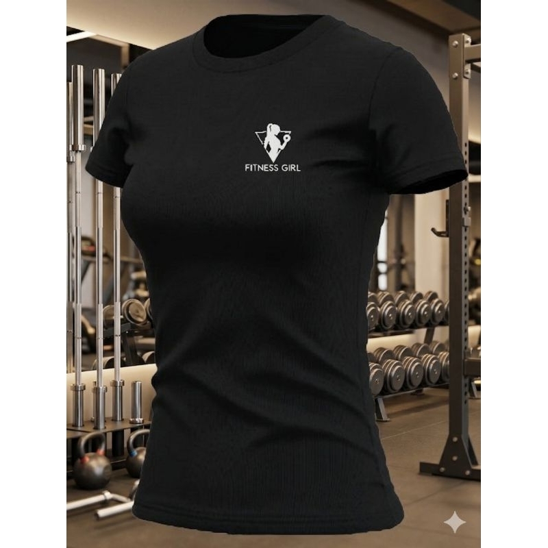 CAMISETA DRY FIT/ BABY LOOK FEMININA (FITNESS , ACADEMIA, SPORT)