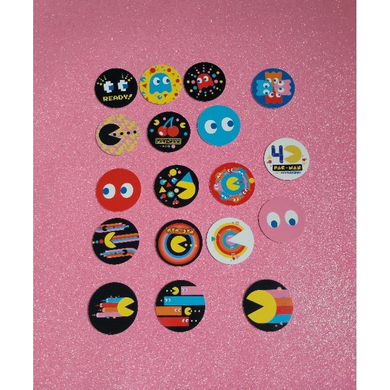 Lote de tazos Pacman