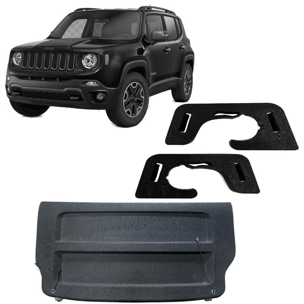 Suporte Tampão Reparo Pino Bagagito Jeep Renegade 2015/2026