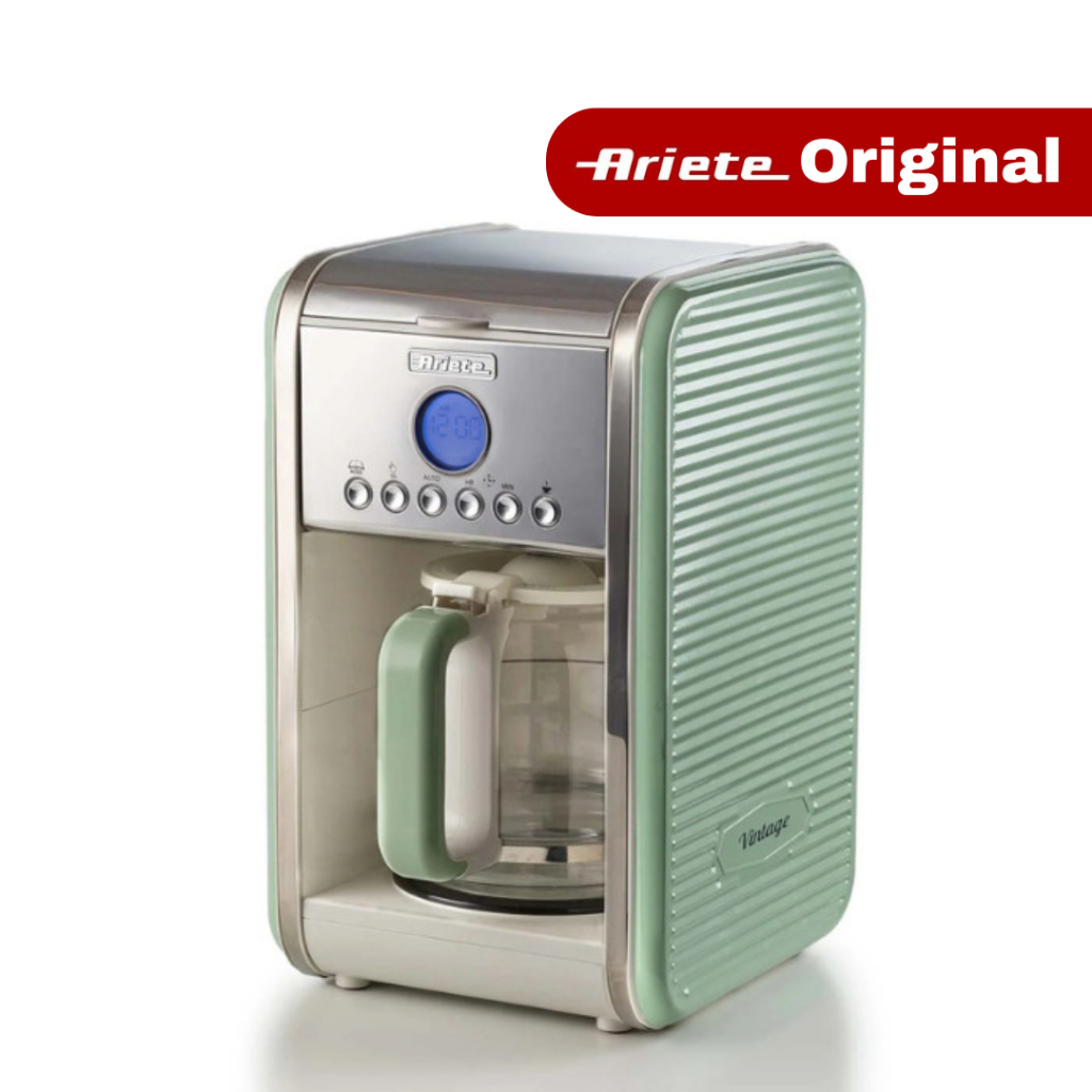 Cafeteira Programável e Com Filtro 220V 900W Vintage Verde - Ariete Original