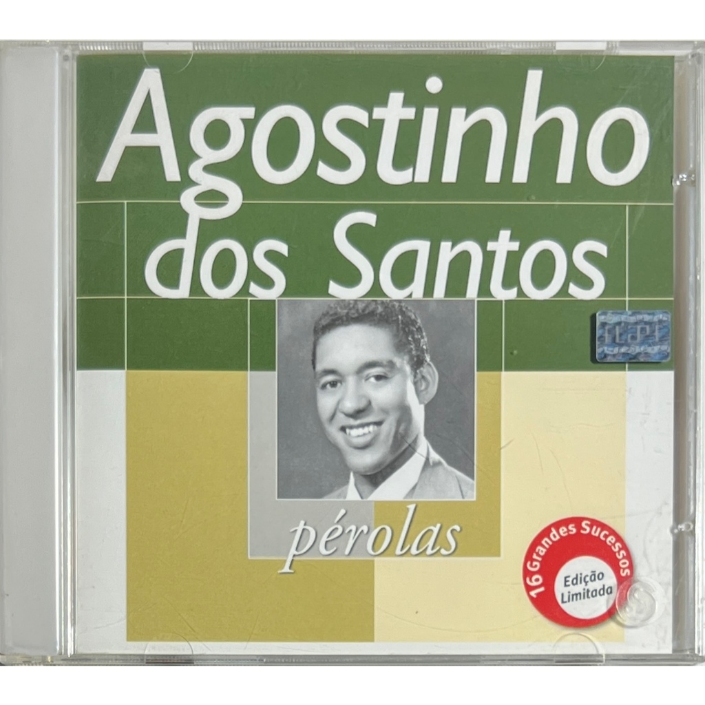 CD - Agostinho dos Santos - Pérolas - 16 Grandes Sucessos - Edição Limitada - Original