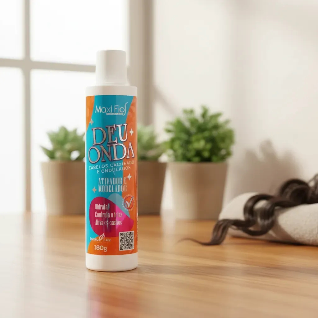 Ativador Cachos Natulife - Modelador DEU ONDA Capilar 180g