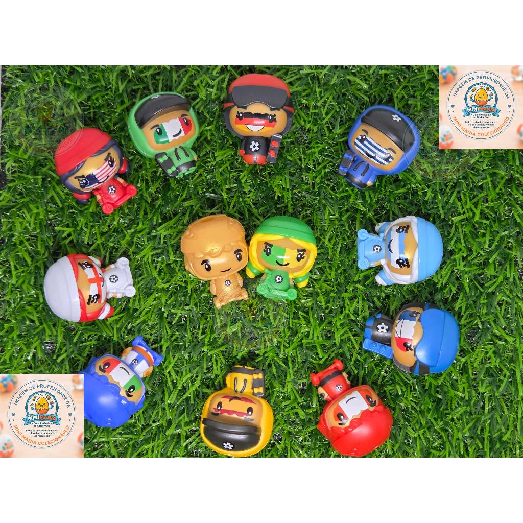 Complete sua Coleção Funko Kinder Ovo Seleções Futebol Colecionáveis Copa do Mundo 2026