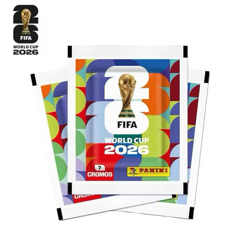 Figurinha Copa do Mundo 2026 OFICIAL (10/20/30 pacotes)