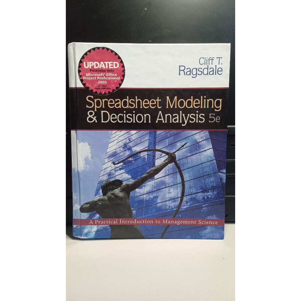 Livro Spreadsheet modeling and decision analysis - Cliff T. Ragsdale