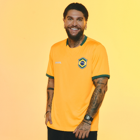 Camisa Brasil Seleção Brasileira 2026 Hexa Camiseta  Original Copa do  Mundo  Presente Personalizado