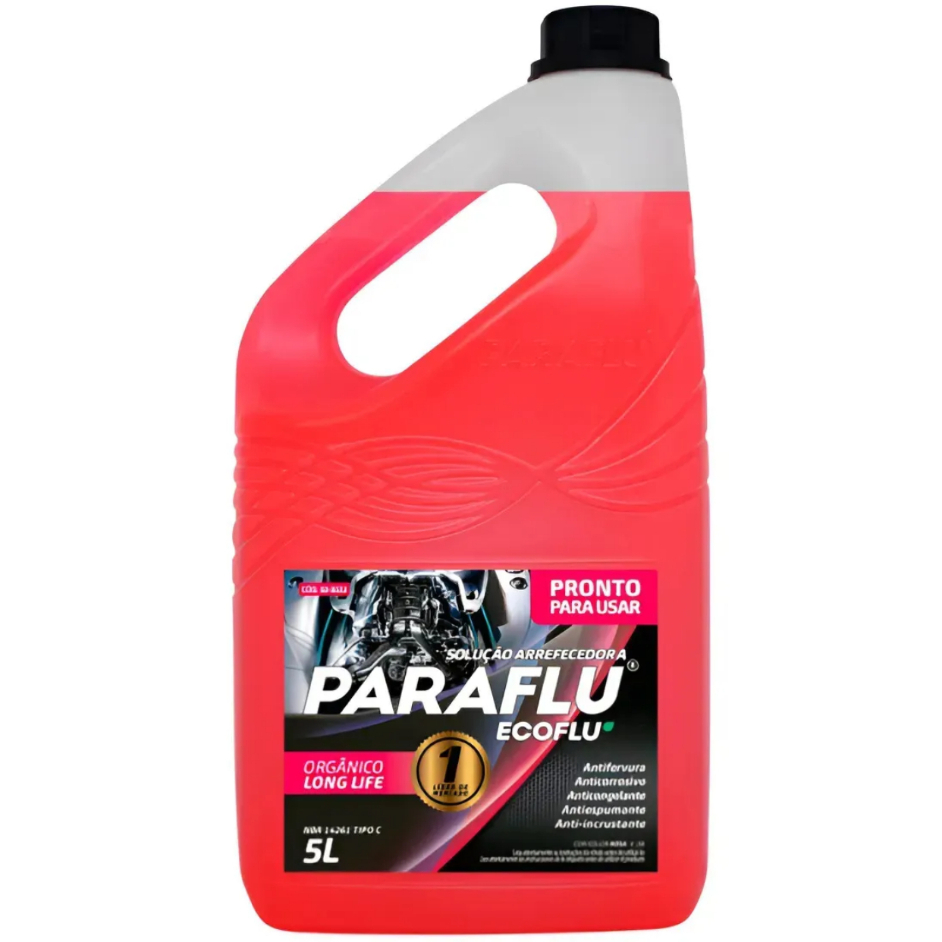 Aditivo Para Radiador Paraflu Rosa 5 Litros Pronto Para Uso 10-3022
