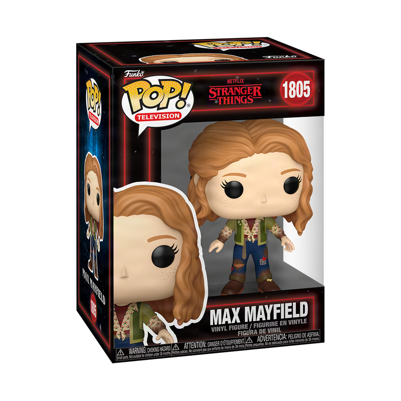 FUNKO POP STRANGER THINGS 5 MAX MAYFIELD 1805 NOVO ORIGINAL