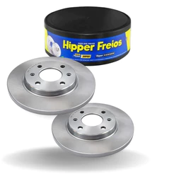 Par Disco Freio Dianteiro Doblo 2002 ate 2016 VENTILADO Hipper Freios