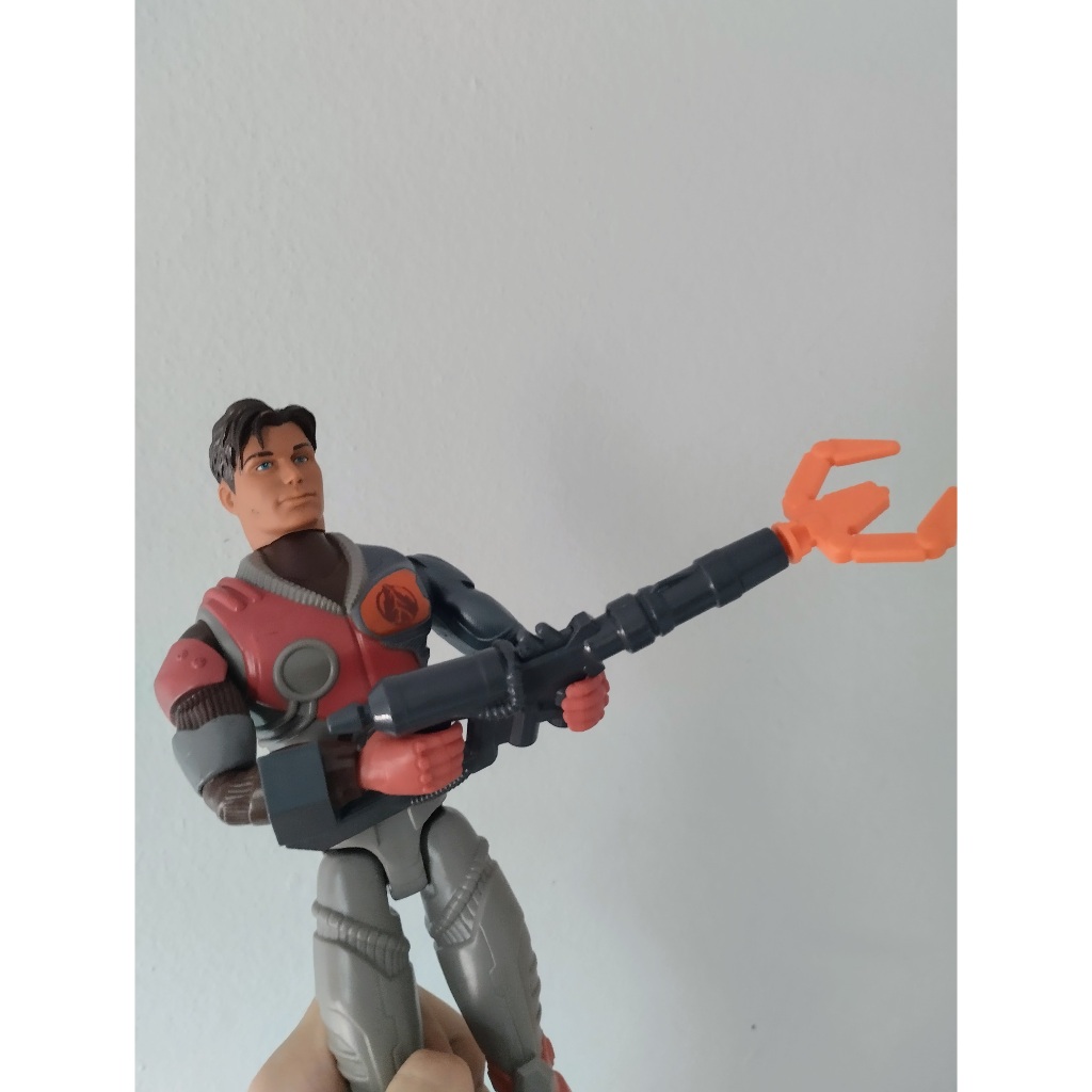 Boneco Max Steel Lava com Acessório Original – Relíquia / Usado (Fotos Reais)