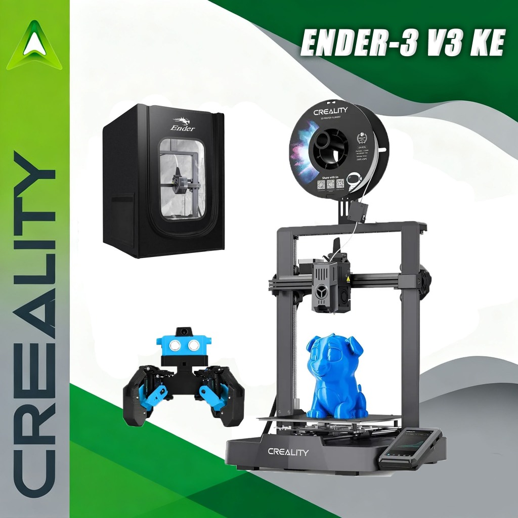 CREALITY | Impressora 3D Creality Ender-3 V3 série Preto Velocidade até 500mm/s 100-240V