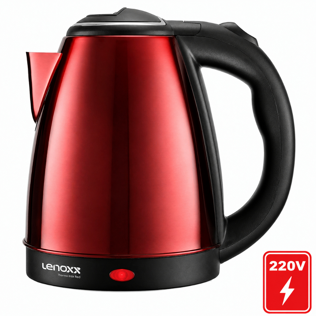 Chaleira Elétrica Thermo Inox Red, 2,2L PCE213 -  220v