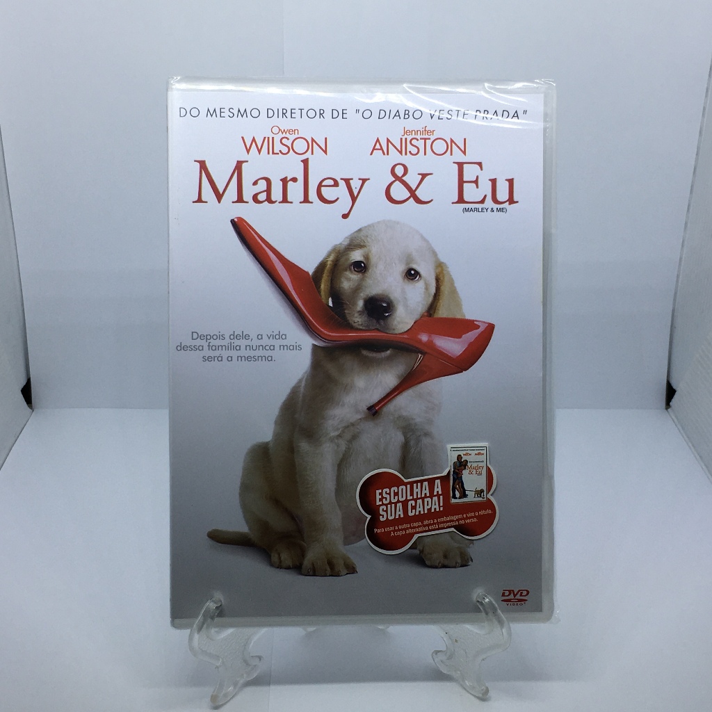 DVD Slim - Marley & Eu - Owen Wilson - Novo / Lacrado