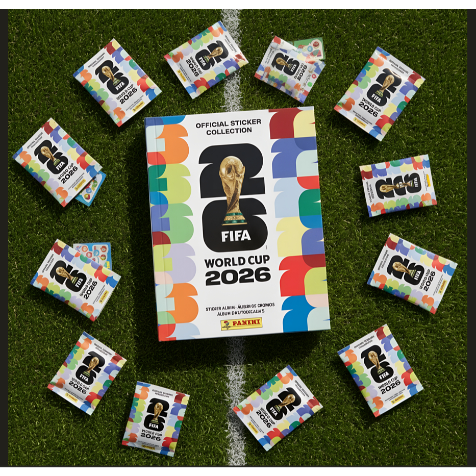 Álbum Copa Do Mundo 2026 + Figurinhas